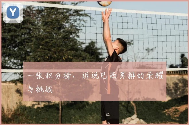 一张积分榜，诉说巴西男排的荣耀与挑战